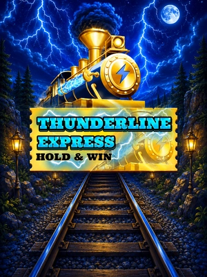 Thunderline Express Hold and Win respin round in progress