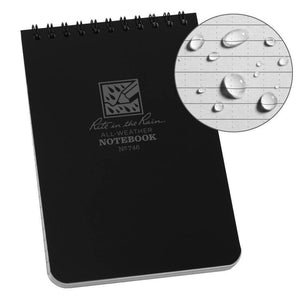 WRITE IN THE RAIN NOTEBOOK with HANDMADE LEATHER COVER